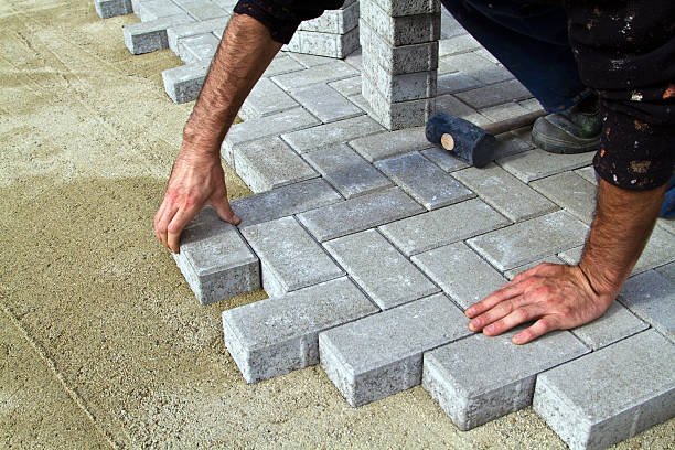 Permeable Paver Driveway in Middlefield, OH